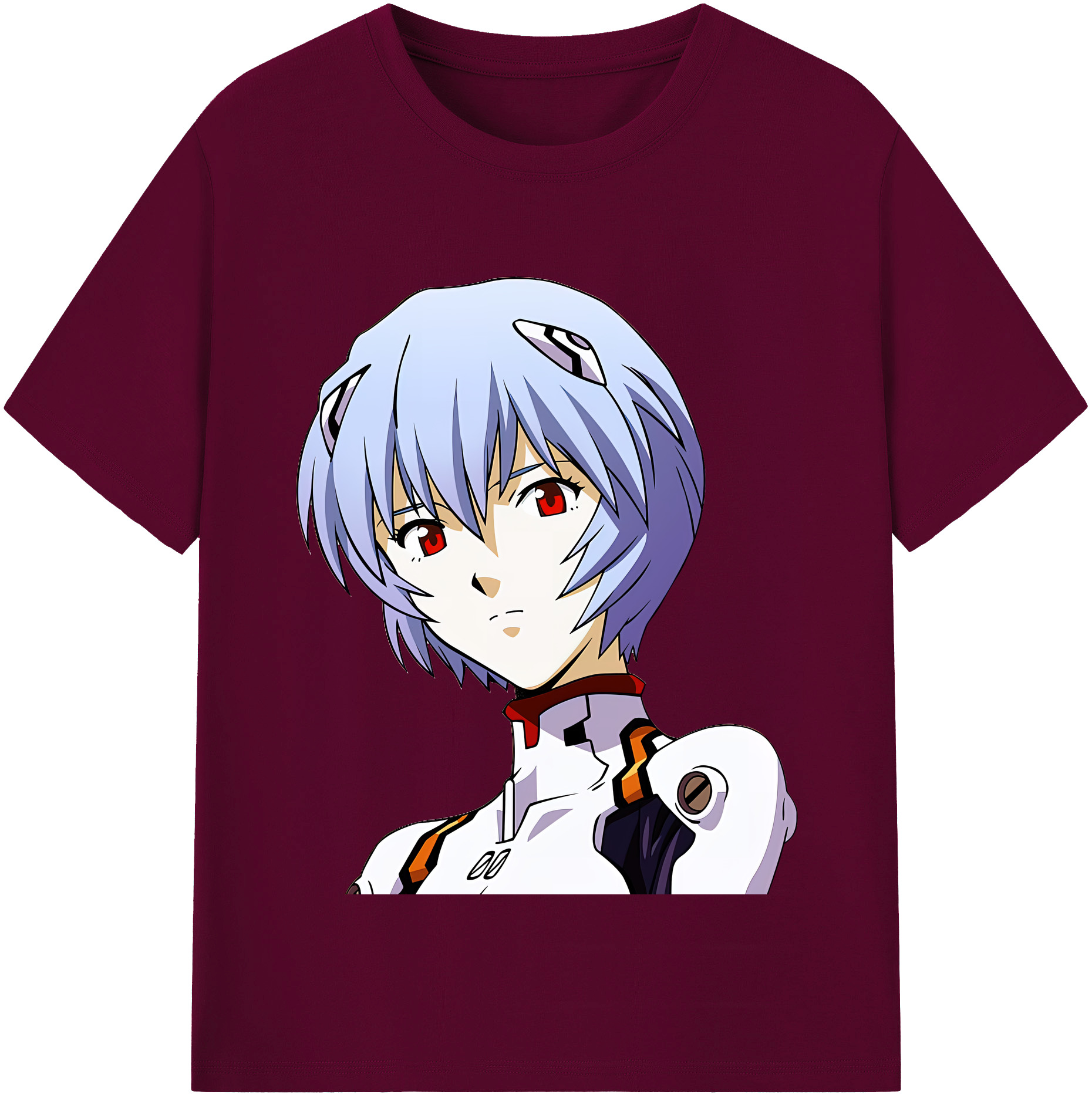 （画像用） EVA 新世紀エヴァンゲリオン レディースカジュアルプリントTシャツ（綿100％）